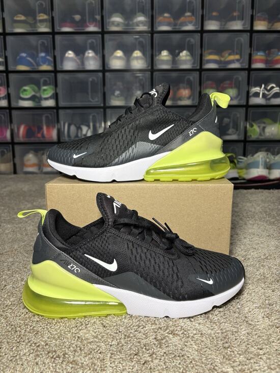 Nike Other - Nike Air Max 270 Light Lemon Twist/Black/White Mens Size 9.5 AH8050-703 NEW